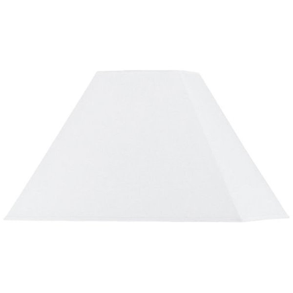 Radiant Rectangular White Hardback Shade RA49380